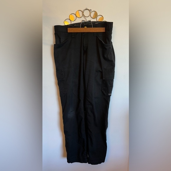 Helly Hansen Other - Helly Hansen Work Wear Pants Mens Size W34 X L32 Black Paint Staining Cargo Pant